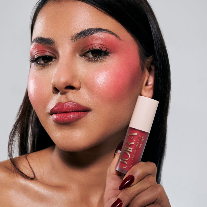 JOIR'A Likit Allık - Liquid Blush - Warm Pink - Yüksek Pigment Yumuşak Sürüm Rahat Dağılım - 6.5g