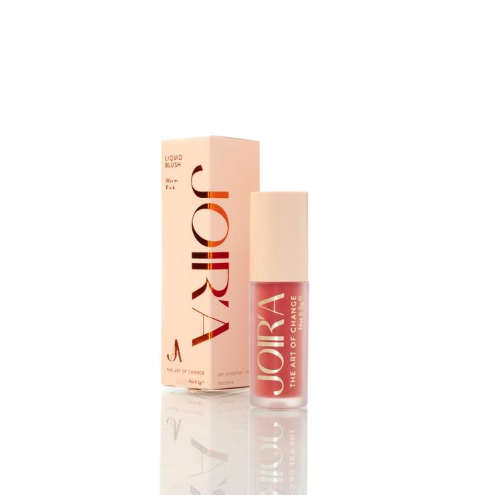 JOIR'A Likit Allık - Liquid Blush - Warm Pink - Yüksek Pigment Yumuşak Sürüm Rahat Dağılım - 6.5g