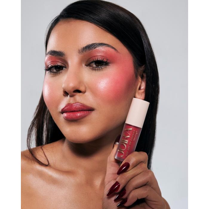 JOIR'A Likit Allık - Liquid Blush - Warm Pink - Yüksek Pigment Yumuşak Sürüm Rahat Dağılım - 6.5g