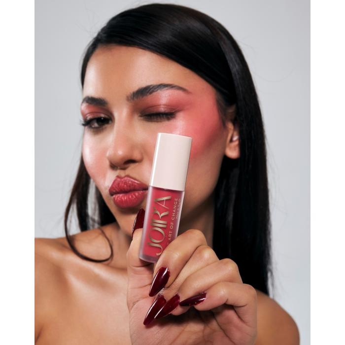 JOIR'A Likit Allık - Liquid Blush - Warm Pink - Yüksek Pigment Yumuşak Sürüm Rahat Dağılım - 6.5g